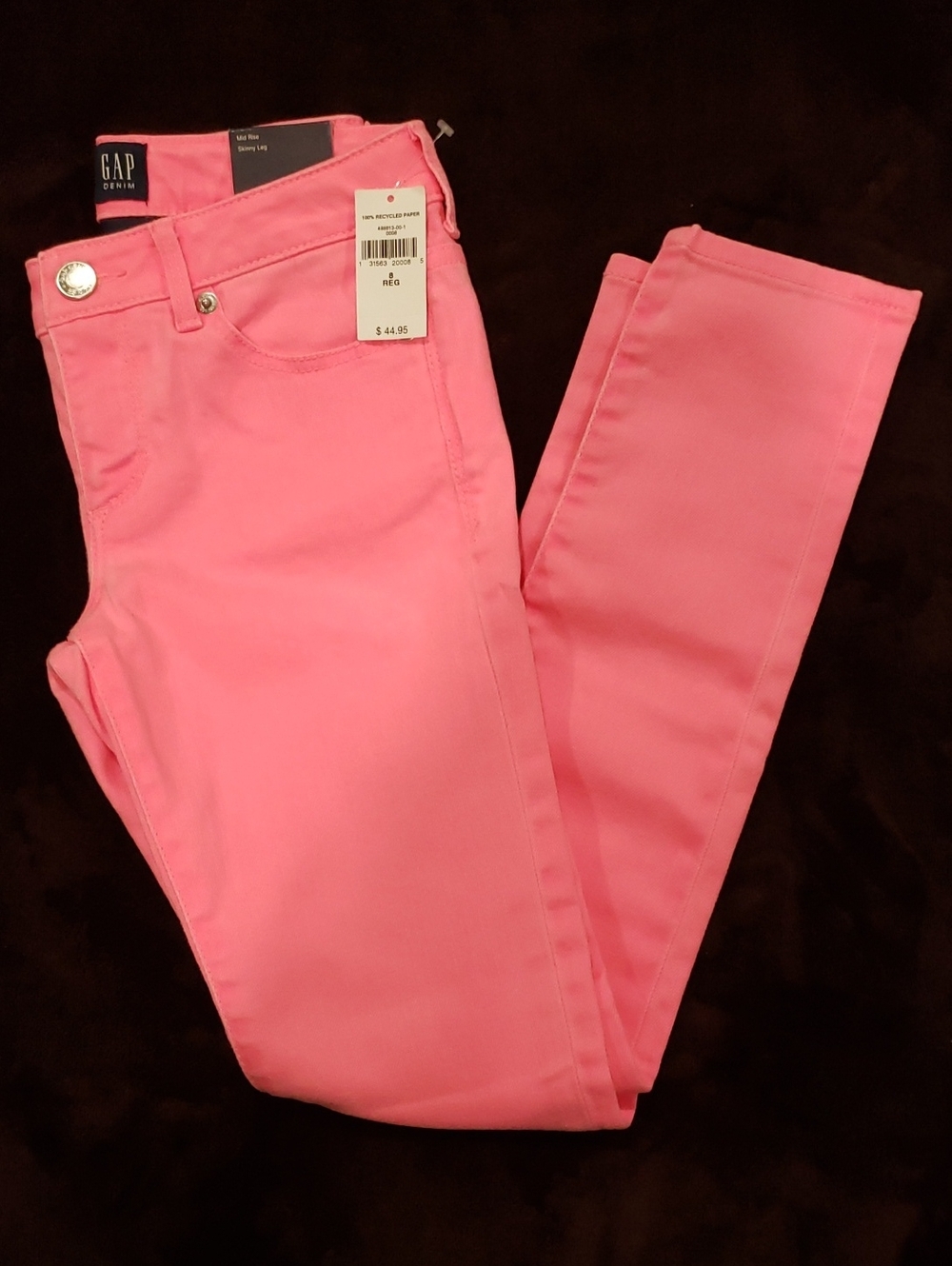 GAP Hot Pink Super Skinny Jeans